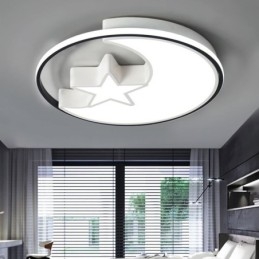 Moon & Star Flush Mount Taklampa