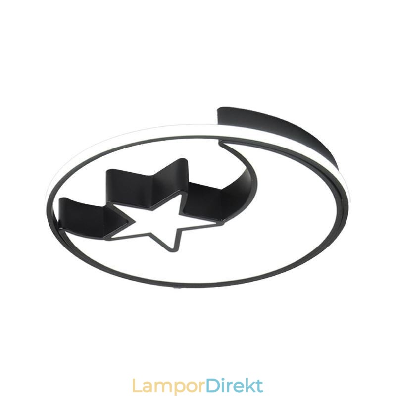 Moon & Star Flush Mount Taklampa