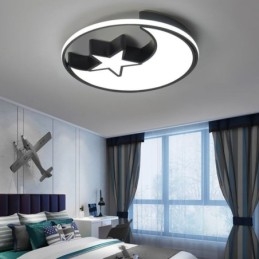 Moon & Star Flush Mount Taklampa