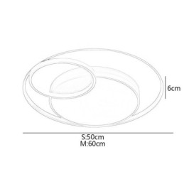 Modern Cirkulär Infälld Taklampa