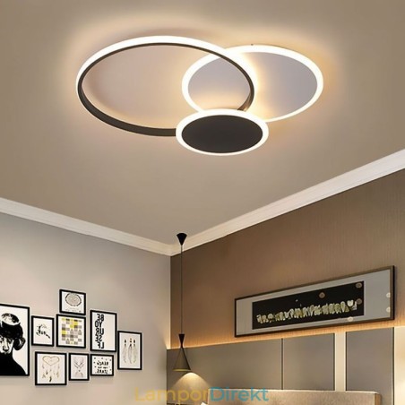 Rund Infälld Armatur Modern Taklampa I Akryl Rund Infälld Armatur Modern Taklampa I Akryl