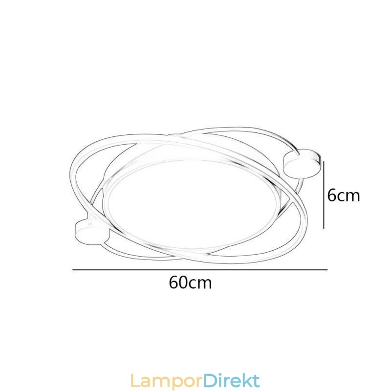 Modern Taklampa Planet Infälld Taklampa