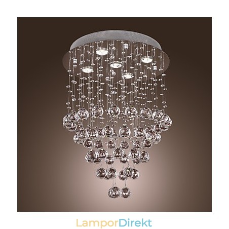 Kristallkrona Med 5 Lightsoque-Design (K9 Crystal) Kristallkrona Med 5 Lightsoque-Design (K9 Crystal)