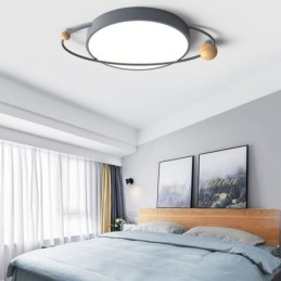 Modern Rund Taklampa Planet Flush Mount Ljusarmatur