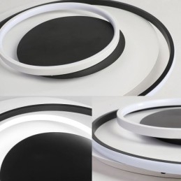 Oregelbunden Rund Infälld Taklampa