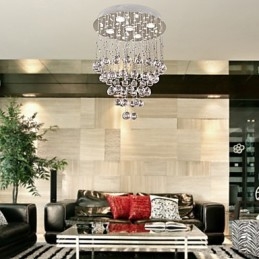 Kristallkrona Med 5 Lightsoque-Design (K9 Crystal)