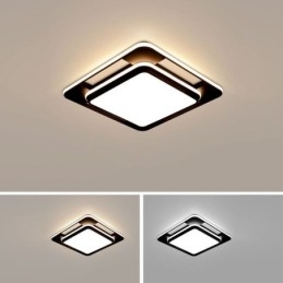 Modern Minimalistisk Infälld Belysning Fyrkantig Taklampa