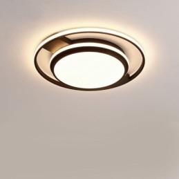 Modern Minimalistisk Infälld Ljusarmatur Rund Taklampa