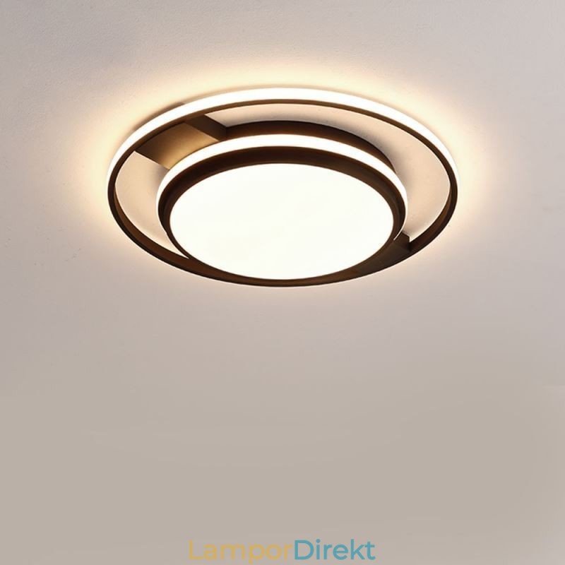Modern Minimalistisk Infälld Ljusarmatur Rund Taklampa