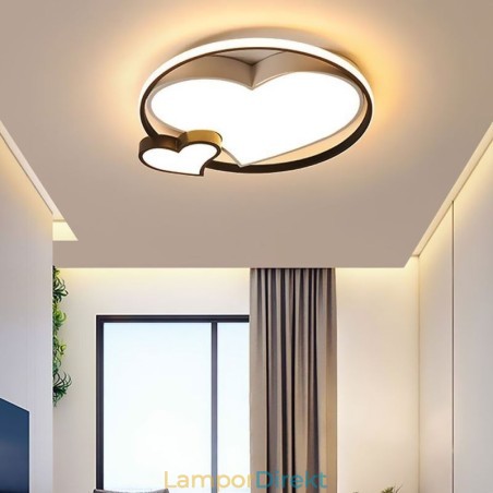 Double Hearts Infälld Taklampa Dekorativ Belysning Double Hearts Infälld Taklampa Dekorativ Belysning