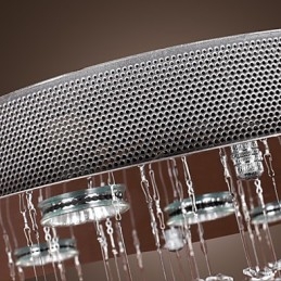 Kristallkrona Med 5 Lightsoque-Design (K9 Crystal)