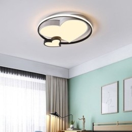 Double Hearts Infälld Taklampa Dekorativ Belysning