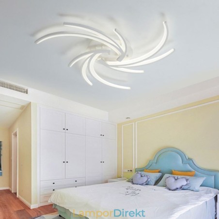 Oregelbunden Linjär Infälld Taklampa Modern Belysning Oregelbunden Linjär Infälld Taklampa Modern Belysning