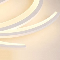 Oregelbunden Linjär Infälld Taklampa Modern Belysning