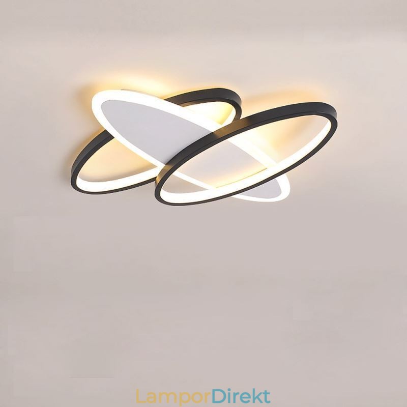 Modern Infälld Oval Taklampa I Akryl