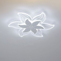 Elegant Infälld Taklampa Med Blommor Unik Dekorativ Belysning