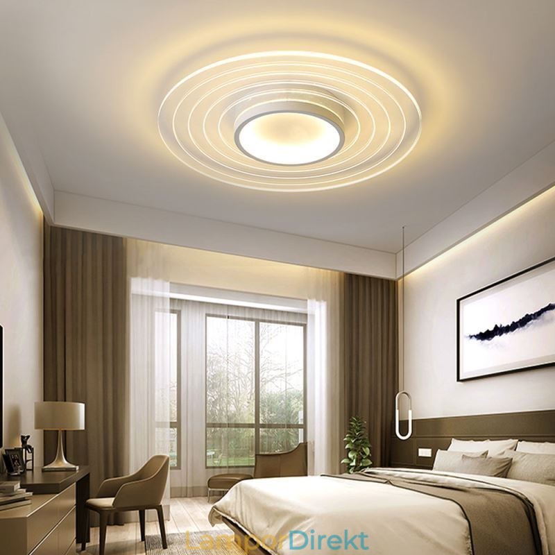 Modern Cirkulär Infälld Taklampa Minimalistisk Ljusarmatur