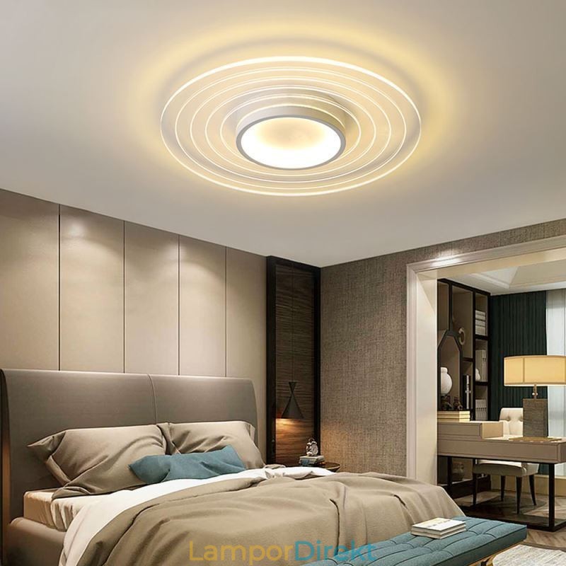 Modern Cirkulär Infälld Taklampa Minimalistisk Ljusarmatur