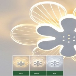 Modernt Infällt Vackert Blomma Dekorativt Takljus