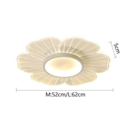 Minimalistisk Kronblad Infälld Taklampa Kreativ Dekorationsbelysning