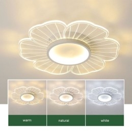 Minimalistisk Kronblad Infälld Taklampa Kreativ Dekorationsbelysning