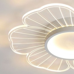Minimalistisk Kronblad Infälld Taklampa Kreativ Dekorationsbelysning