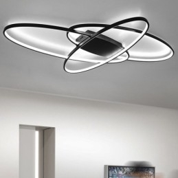 Modern Oval Infälld Taklampa Dekorativ Akryllampa
