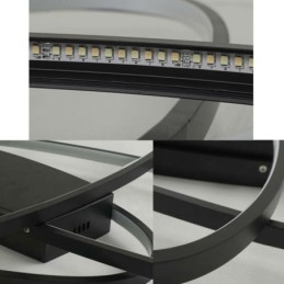 Modern Oval Infälld Taklampa Dekorativ Akryllampa