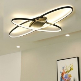 Modern Oval Infälld Taklampa Dekorativ Akryllampa