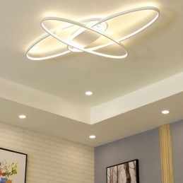 Modern Oval Infälld Taklampa Dekorativ Akryllampa