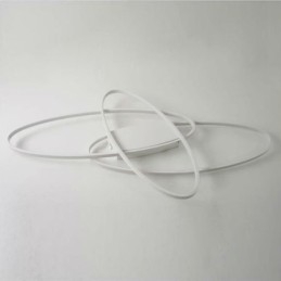 Modern Oval Infälld Taklampa Dekorativ Akryllampa