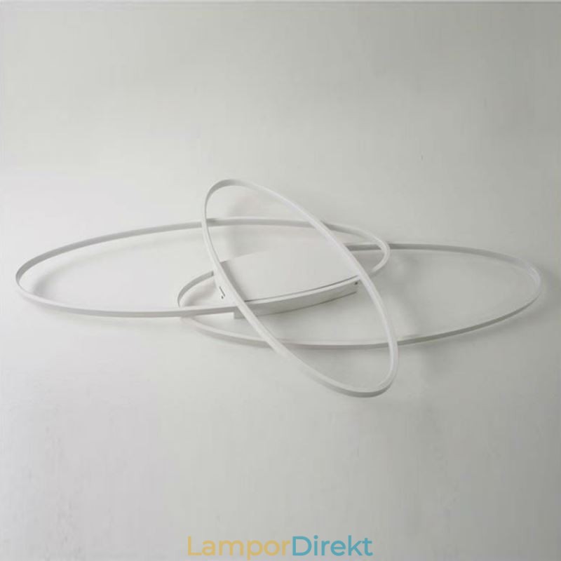 Modern Oval Infälld Taklampa Dekorativ Akryllampa