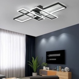4 Ljus Infälld Taklampa Modern Geometrisk Linjär Dekorativ Ljusarmatur