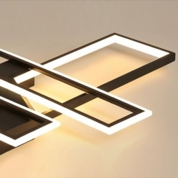 4 Ljus Infälld Taklampa Modern Geometrisk Linjär Dekorativ Ljusarmatur