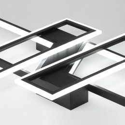4 Ljus Infälld Taklampa Modern Geometrisk Linjär Dekorativ Ljusarmatur