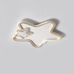 Creative Star Flush Mount Golden Star Taklampa