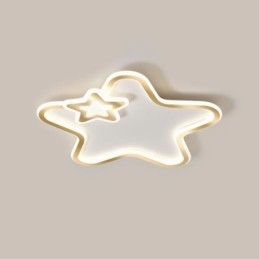 Creative Star Flush Mount Golden Star Taklampa