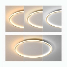 Infälld Minimalistisk Cirkulär Taklampa
