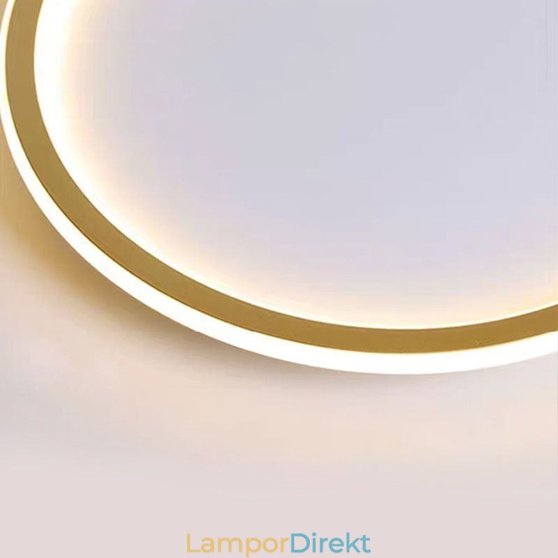 Infälld Minimalistisk Cirkulär Taklampa
