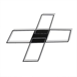 X-Formad Infälld Minimalistisk Taklampa I Akryl