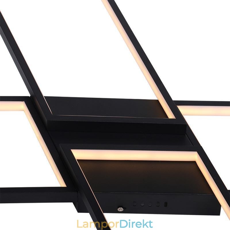 X-Formad Infälld Minimalistisk Taklampa I Akryl