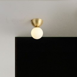 Nordic Brass Mini Infälld Taklampa Foajébelysning