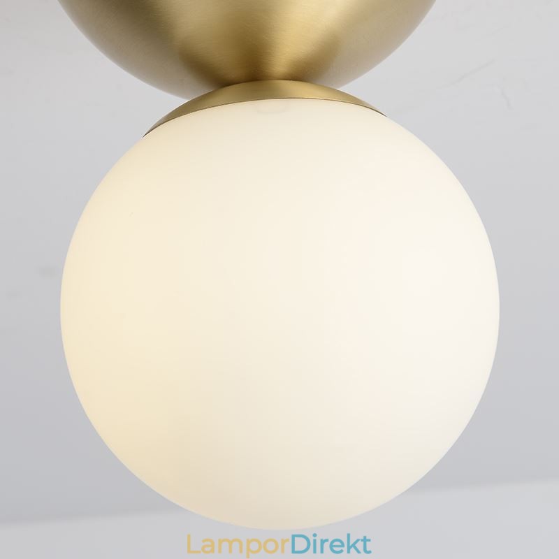 Nordic Brass Mini Infälld Taklampa Foajébelysning