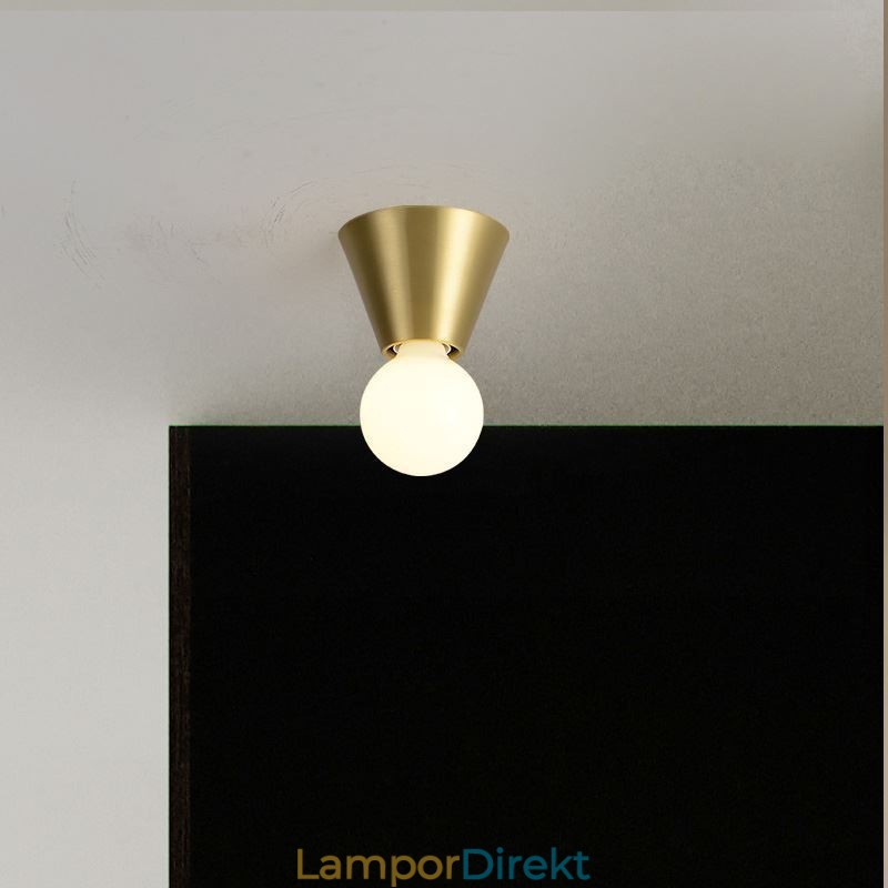 Nordic Brass Mini Infälld Taklampa