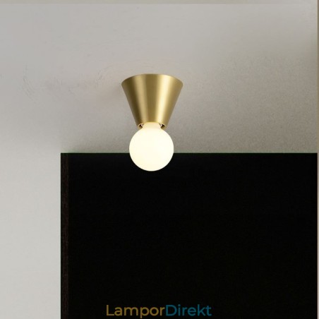 Nordic Brass Mini Infälld Taklampa Nordic Brass Mini Infälld Taklampa