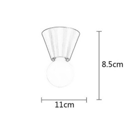 Nordic Brass Mini Infälld Taklampa