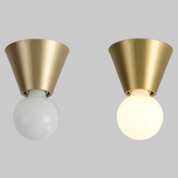 Nordic Brass Mini Infälld Taklampa
