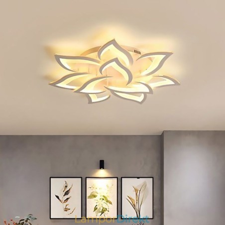 Modern Enkel Infälld Akryl Solrosformad Taklampa Modern Enkel Infälld Akryl Solrosformad Taklampa