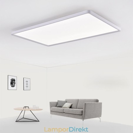 Nordic Panel Light Flush Mount Super Thin Lamp Vit Taklampa Nordic Panel Light Flush Mount Super Thin Lamp Vit Taklampa