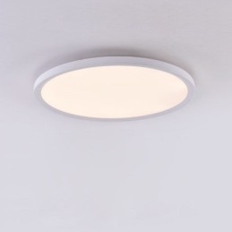 Nordic Round Flush Mount Super Thin Ceiling Light Aluminium Rung Lamp Lighting